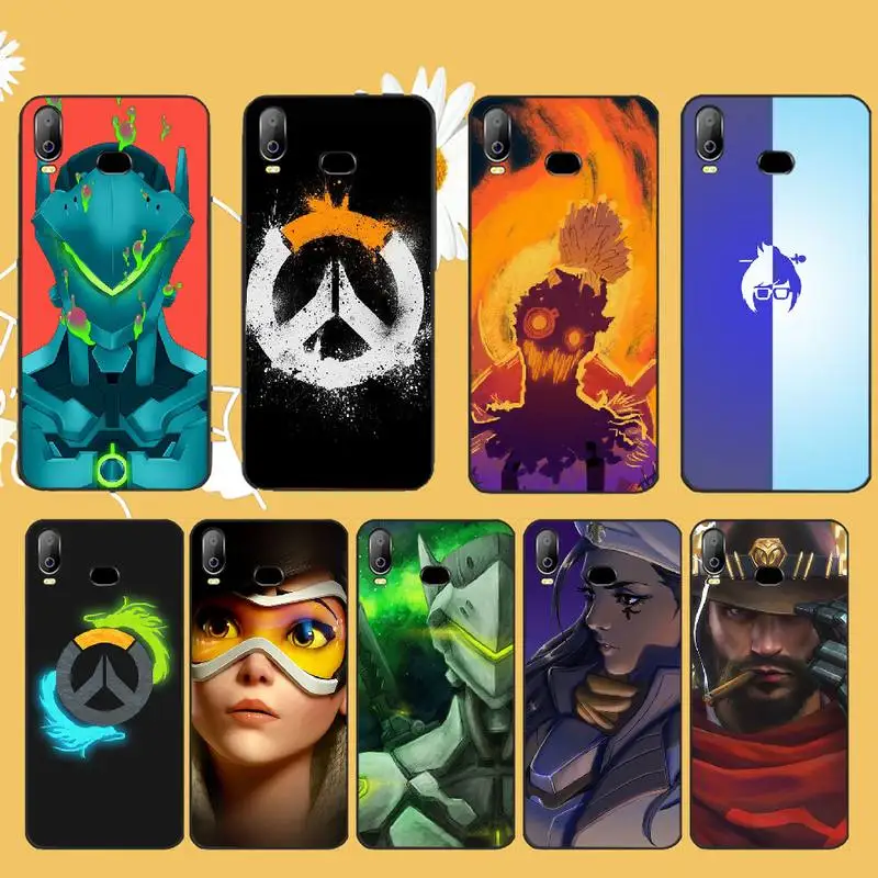 

NBDRUICAI Overwatch ow Game TPU Soft Silicone Phone Case Cover For Samsung A10 A20 A30 A40 A50 A70 A71 A51 A6 A8 2018