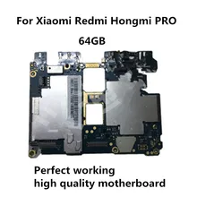 64GB разблокированная материнская плата с чипами цепи гибкий кабель для Xiaomi Redmi Hongmi PRO 3GB