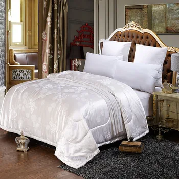 

White Jacquard Quilts Summer Throw Duvet 1pc Bed Cover European Throw Style Comforter 1pc Quilts Patchwork Blankets Luxury Thin
