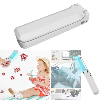 

Handheld UV Sterilization Lamp Portable Disinfection Light Mini Sanitizer Rechargeable For Home Office Travel Kill Bacteria Mite