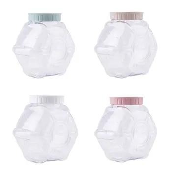 

2100ml Kitchen Food Container Seal Pot Tea Coffee Candy Storage Plastic Cereals Snacks Box Cookie Canister Jars