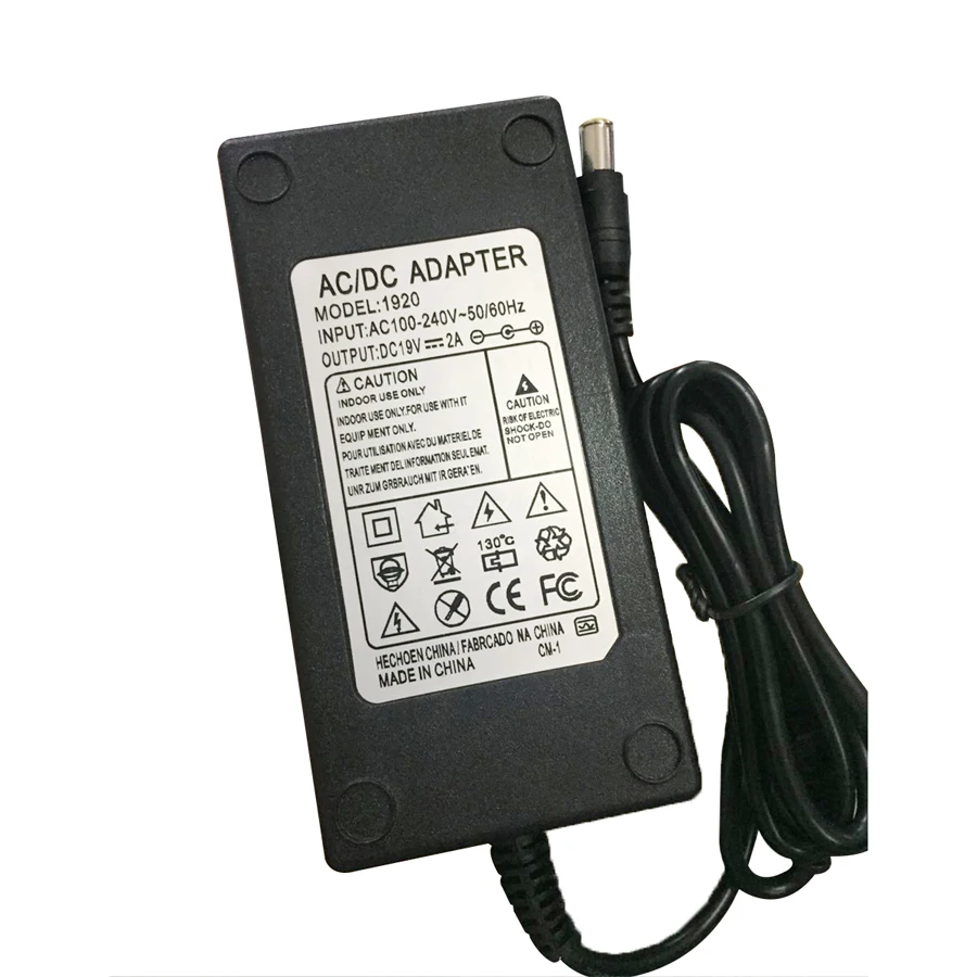 19V 2A 6,5 мм* 4,4 мм AC переходник для зарядного устройства 25UM57 IPS236V 22EA53T-P 22LN4510 23EA63T 24EA53T 25UM64 ТВ