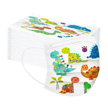 

#50pcs a Box Disposable Nonwoven 3 Layer Ply Filter safe Activated Carbon Filter Replaceable For child Mouth Health Care