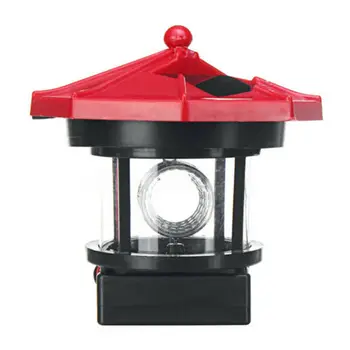 

New Upgrade LED Solar Lighthouse Outdoor Creative Statue Energy Saving Lamp Rotating Garden Courtyard Solar Lighting Decoration