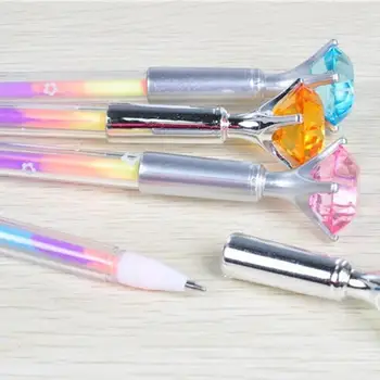 

Cute Kawaii Crystal Ball Pens Ballpen Trendy Large Diamond Ballpoint Pens Korean Pens For School Stationery Office Supplies