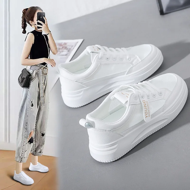 Zapatos de tabla para mujer, primavera y verano, 2021