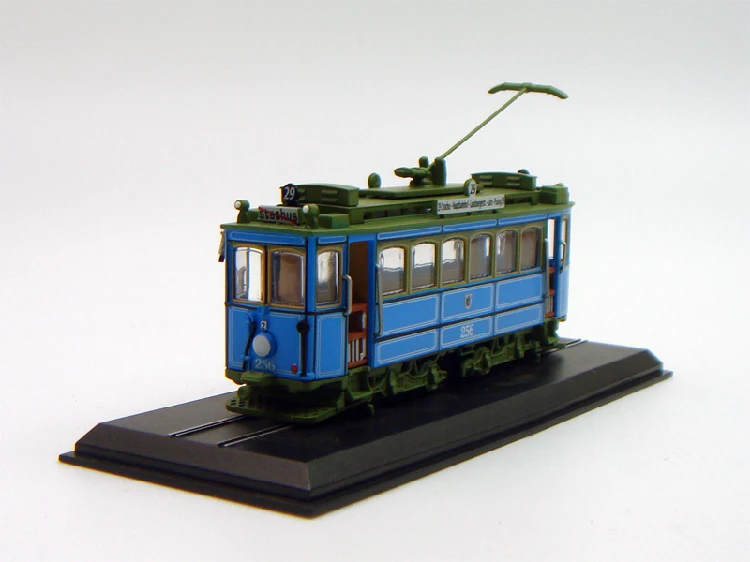 1: 87 A2.2 (ратгебер) 1901 Ретро трамвай коллекция моделей тележка трамвай троллейбус