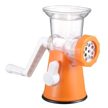 

Manual Control Cooking Tools Fruit Meat Grinder Vegetable Minced Multifunction Garlic Food Home Chorizo Stainless Steel Blade