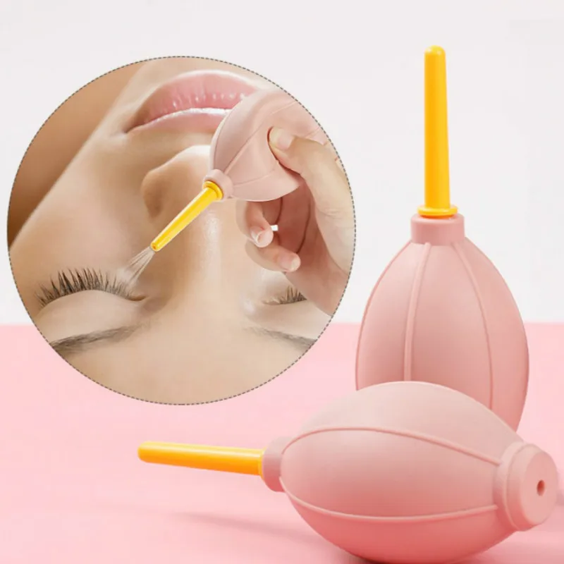 속눈썹 연장용 실리콘 공기 송풍기, 빠른 건조, 수동 가압 접목 속눈썹 송풍기, 건조기 도구, 1PC