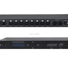 1 шт. Artnet Dmx контроллер 8 портов Конвертер выход 8x512 4096 каналов для Satge Dj светильник Contro Artnet в DMX узел