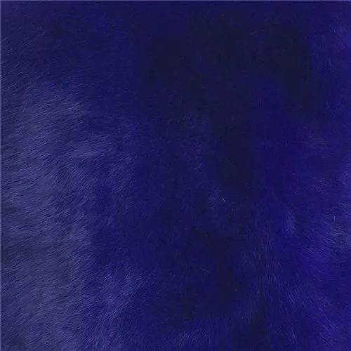Royal blue Женское пальто из натурального меха, зимний толстый натуральный Лисий меховой кожаный жакет, высококачественное пальто с длинными рукавами из лисьего меха - Цвет: Royal blue