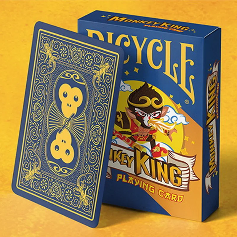 1 колода велосипедные карты Обезьяна Король игральные карты Обычная подставка для велосипеда всадник назад волшебные карты реквизит для магических фокусов