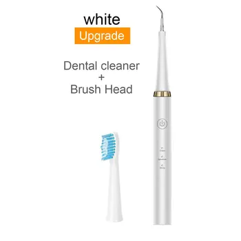 

New Multi-Function Tooth Cleaner Red Teeth Calculus Remover Can Change Head Cleaning Teeth Whitening Electric Toothbrush