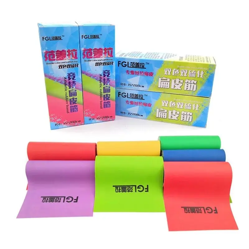 

Flat Rubber Band for Slingshot Catapult High Quality Shooting Outdoor Hunting Rubber Tube Size: 2m*15cm Elastic Rubber Band