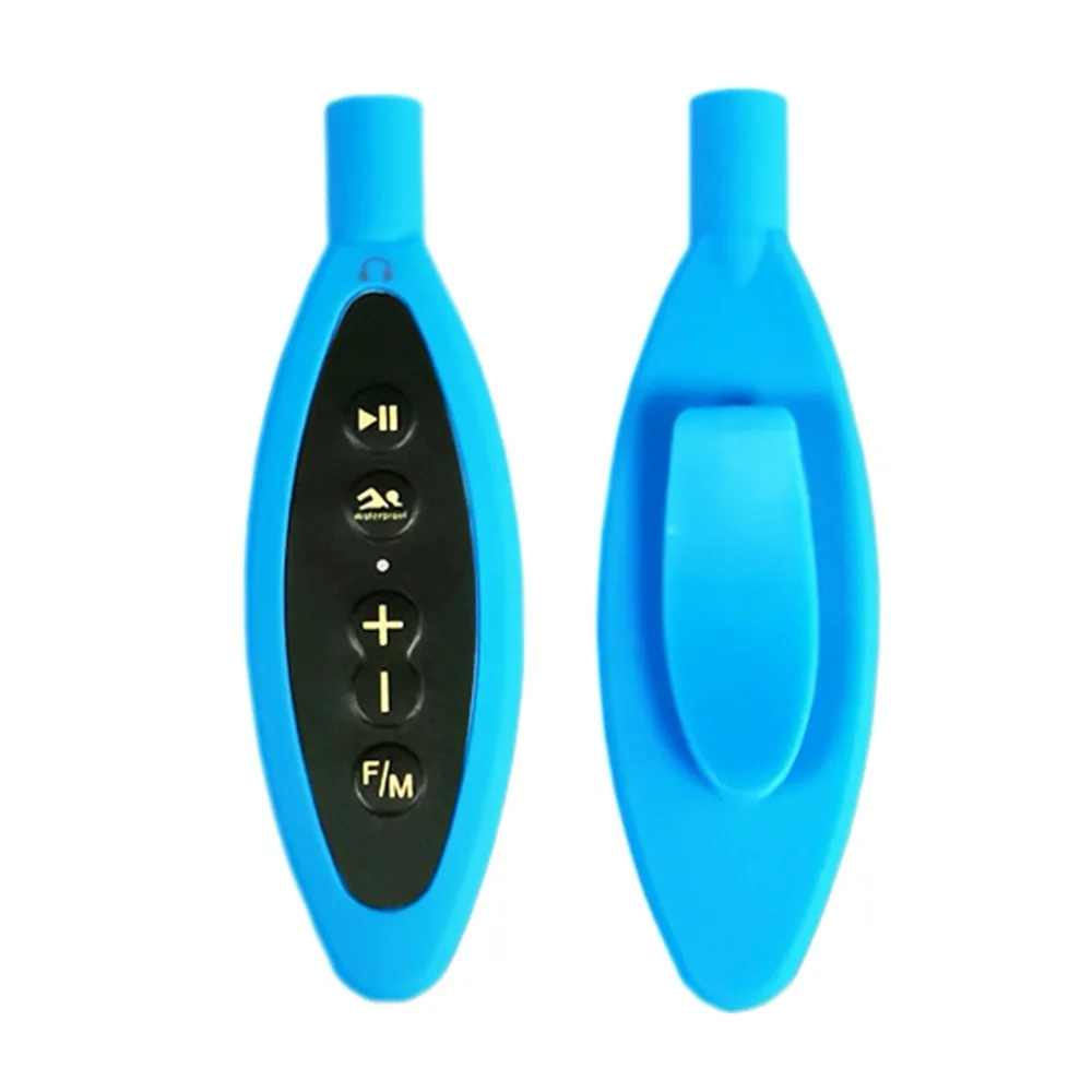  Portable IPX8 Waterproof MP3 Player Outdoor Sport Music Player FM Radio 4GB for Swimming Underwater