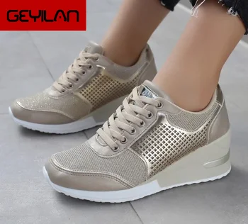 

New Summer Canvas Woman Breathable Fashion Zapatillas Shoes For Women Sneakers Flat Platform Casual Shoes