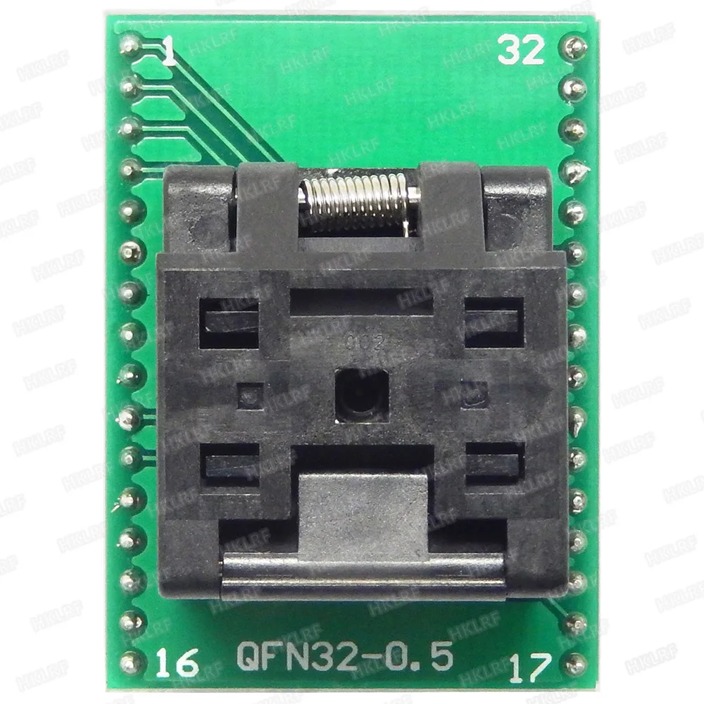 QFN32 (5*5) 0 5 адаптеры для программатора MLP32 чип MLF32 QFN32pin расстояние мм|Интегральные