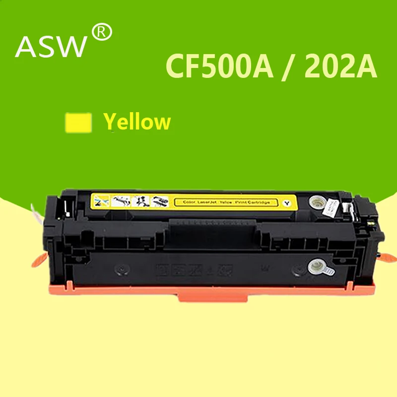 Картридж с цветным тонером ASW 202a CF500A для HP Color LaserJet Pro M254 M254dw 254nw MFP M281cdw 281fdn 280