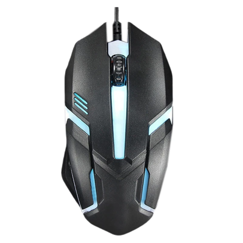 Ergonomic Wired Gaming Mouse Button LED 2000 DPI USB Computer With Backlight For PC Laptop Gamer Mice S1 Silent | Компьютеры и офис