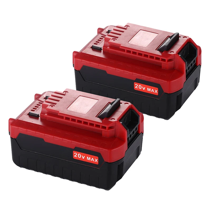 

ABKT-1pair 20V Max 5.0Ah Li-Ion Battery for Porter Cable PCC685L PCC680L