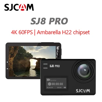 

Original SJCAM SJ8 Pro Action Camera 4K 60FPS WiFi Remote Helmet Camera Ambarella Chipset 4K@60FPS Ultra HD Extreme Sports DV