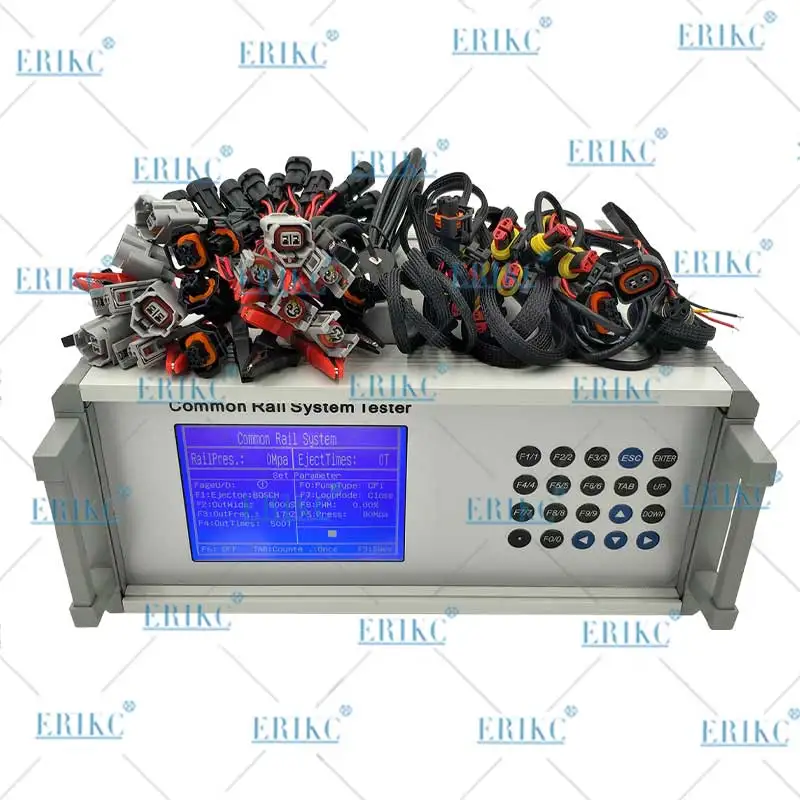 US $537.28 Diesel Common Rail Injector Pump Tester Tool Electromagnetic And Piezoelectric Injectors Test Machine For Bosch Denso Delphi