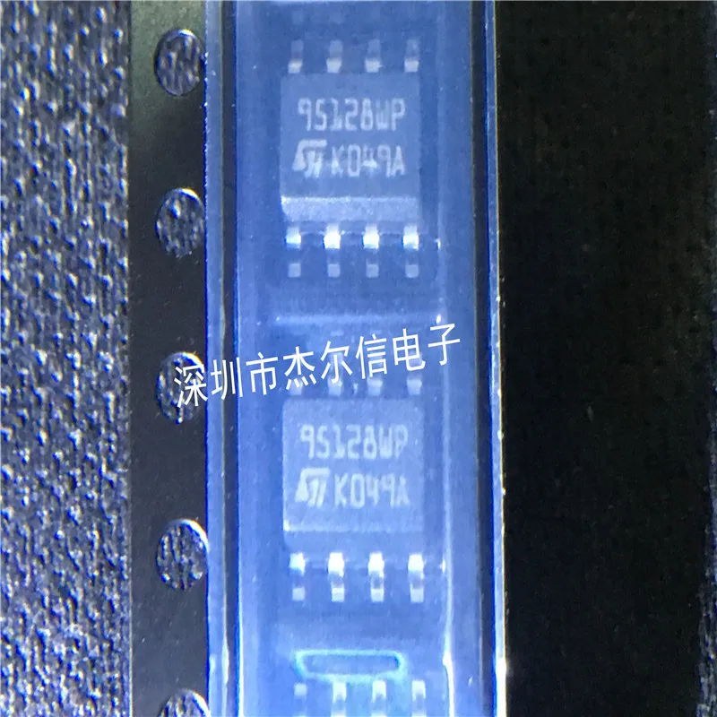 original 100% 10pcs/lot M95128-WMN6TP M95128 95128WP 95128 SOP8 EEPROM memory chip For Car Repair IC Chips