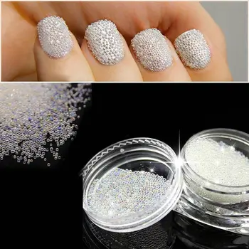 

Crystal Glass Caviar Beads Tiny 3D Micro Pixie Mermaid Nails Manicure Tools