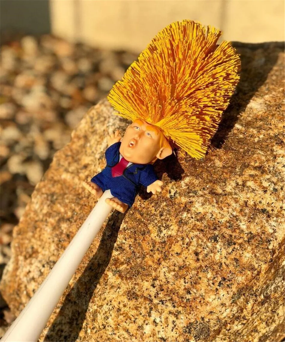 

Toilet Brush Holders WC Donald Trump Random Style Original Trump Toilet Brush Make Your Toilet Great Again Dropshipping