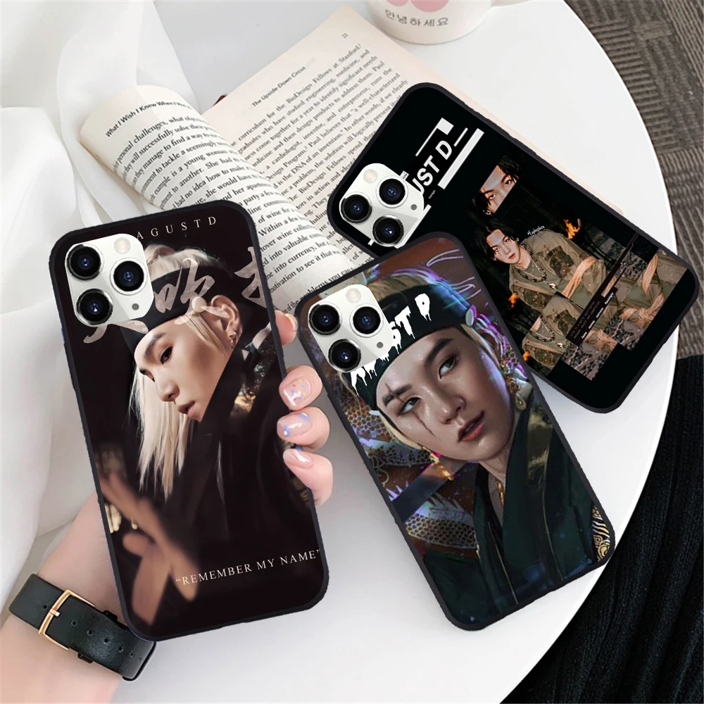 Чехол Agust D suga king для iphone 12pro 12 X 7 11 XR 11Pro 12Pro | Мобильные телефоны и аксессуары