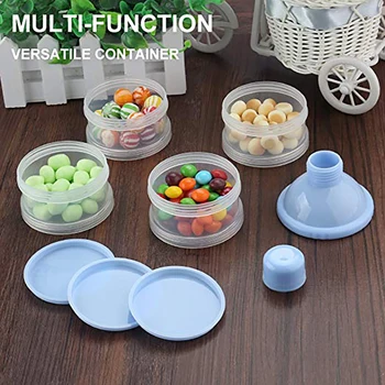 

4 Layers Portable Food Storage Box Infant Feeding Food Container Cute Milk Powder Formula Dispenser Colorful Baby Care