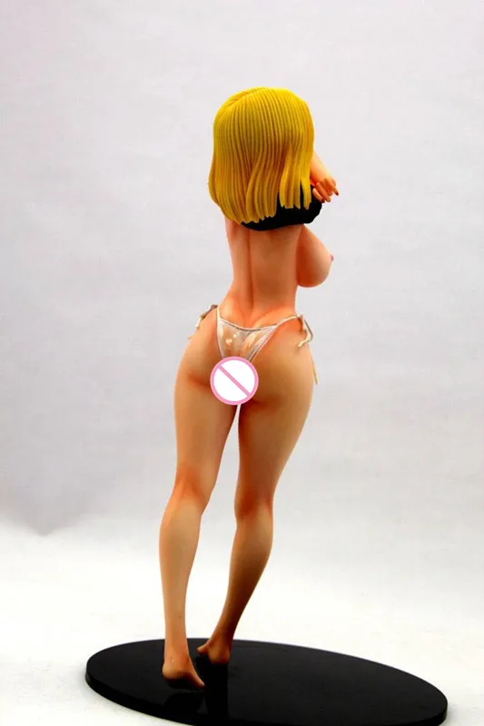 Японское аниме фигурки Dragon Ball Z Android 18 лазурит 1/6 фигурка девушки из аниме голые Аниме Фигурки игрушки модель
