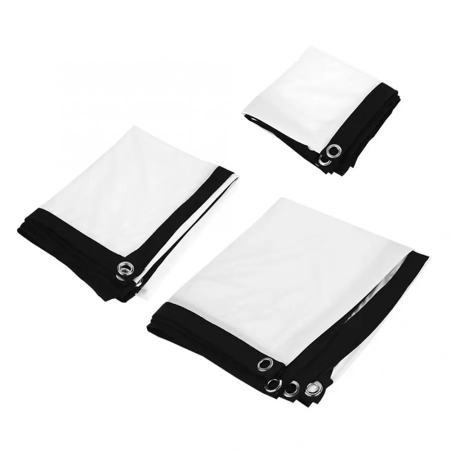 HD Projector Screen Durable 60-100inch 16:9 3D Film Portable Curtains For Mini Projecteur Accessories | Электроника
