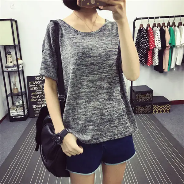 M-XXL новые летние топы женские футболки женская одежда повседневная модная женская футболка AW7896