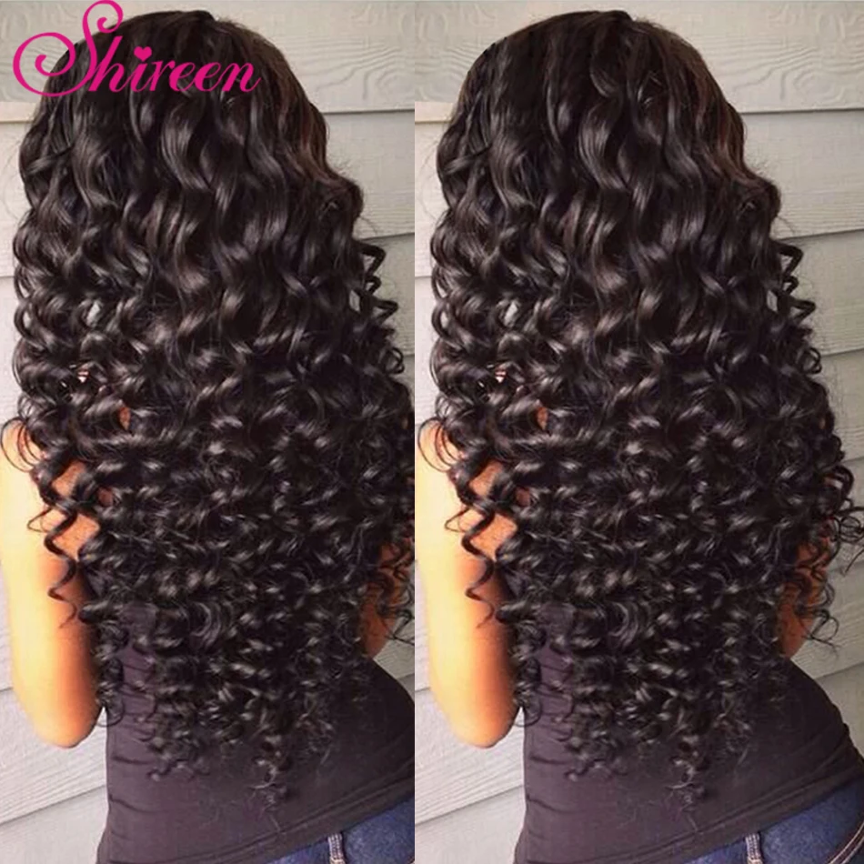 Натуральные волнистые волосы Remy 4*4 шт.|bundles with closure|bundle weavebundles closure curly |
