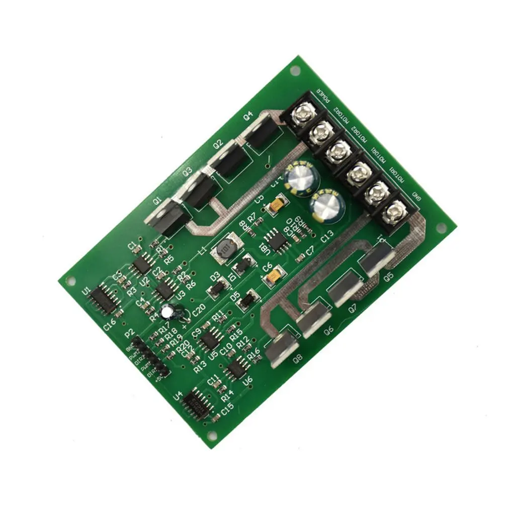 

High Quality Newest H-Bridge Dual Motor Driver Drive Module Board DC MOSFET IRF3205 3V-36V 10A 30A Peak 30A Replace L298