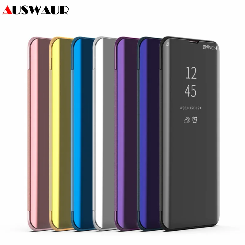 Умный зеркальный флип-чехол для OPPO Find X R11S R17 R9S F11 F7 F5 A3 A5 A7 RENO Z Realme 3 C2 K1 K3 Pro Plus |