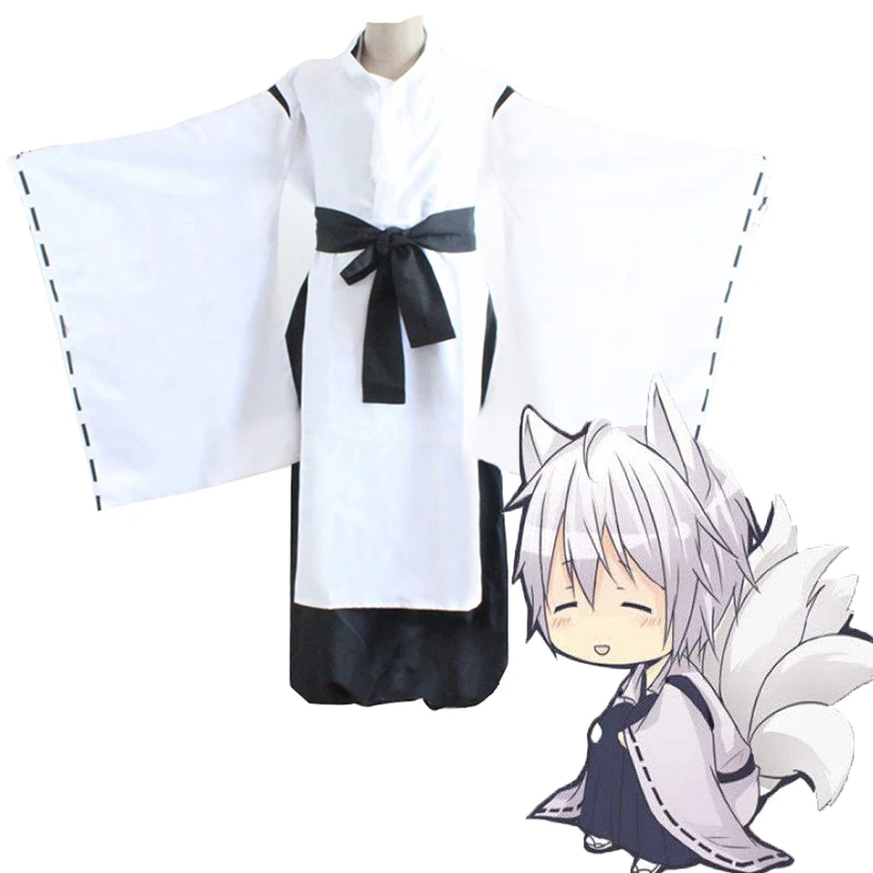 Костюм для косплея аниме Inu x Boku SS косплей-костюм микэти суши кимоно Хэллоуина