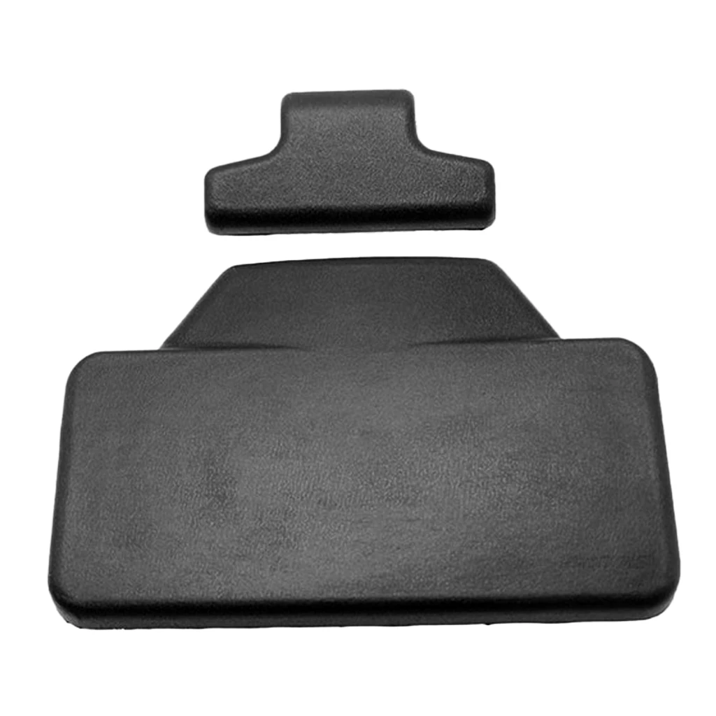Universal Motorcycle Leather Rear Sissy Bar Backrest Cushion Pad - For BMW R1200GS Adventure F700GS F650GS Easy Installation