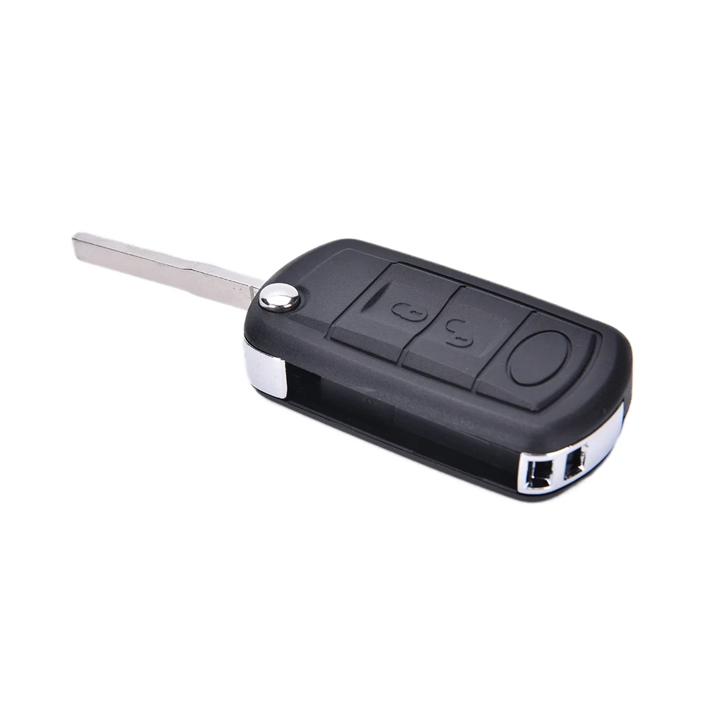 Складной чехол для ключей с 3 кнопками ShellFit для Range Rover Sport LR3 Discovery 3 Flip Fob