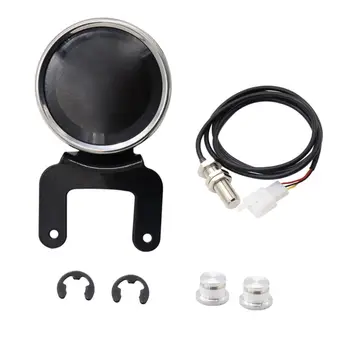 

Multifunctional Compteur Motor Gauge LCD Digital Styling Speedometer vehicle Tachometer Water Temp Gauge Motorcycle Fuel Meter