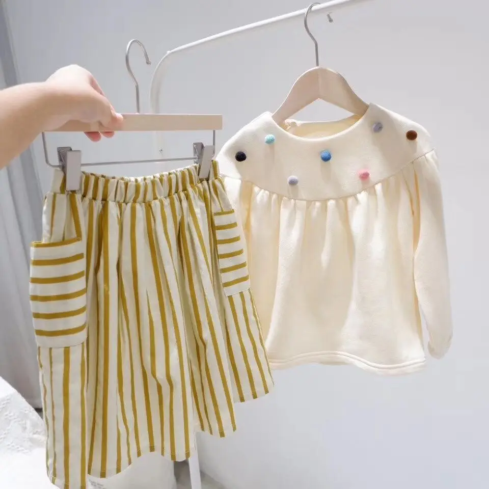 Детское пальто и юбка для отдыха; 2-14 лет; распродажа