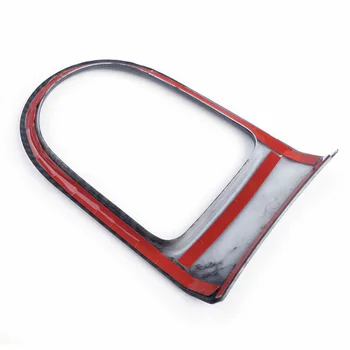 

1 X Durable Carbon Fiber Interior Gear Shift Panel Trim Cover Fits For Ford Mustang 2015-2018 Inner Gear Lever Decoration