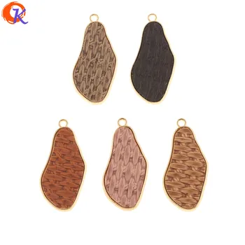 

Cordial Design 50Pcs 17*33MM Jewelry Accessories/Hand Made/Charms/Irregular Shape/Knit Effect/Earring Findings/DIY Parts/Pendant