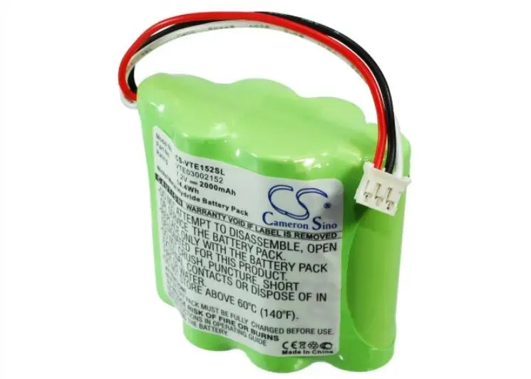 Cameron sino 2000mah аккумулятор для VETRONIX 03002152 Consult II 02002720-01 VTE03002152 оборудование, обзор, аккумуляторная батарея