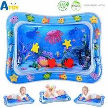 Животик время ребенка водяное сиденье игрушки для младенцев надувной игровой коврик для 3 6 9 месяцев новорожденный мальчик девочка игровой коврик Детские развивающие игры