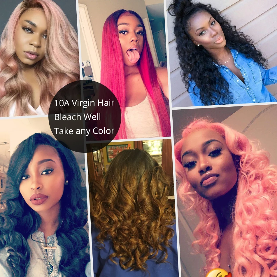Brazilian Deep Wave 4x4 Lace Closure Wig 150%Density Glueless Customized Lace Wig New Star Virgin Human Hair Wig For Black Women