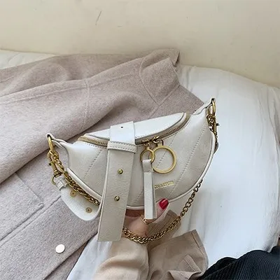 Бежевый bolsa feminina Женская нагрудная сумка с буквенным принтом роскошные сумки женские сумки дизайнерские кожаные сумки через плечо - Цвет: Бежевый