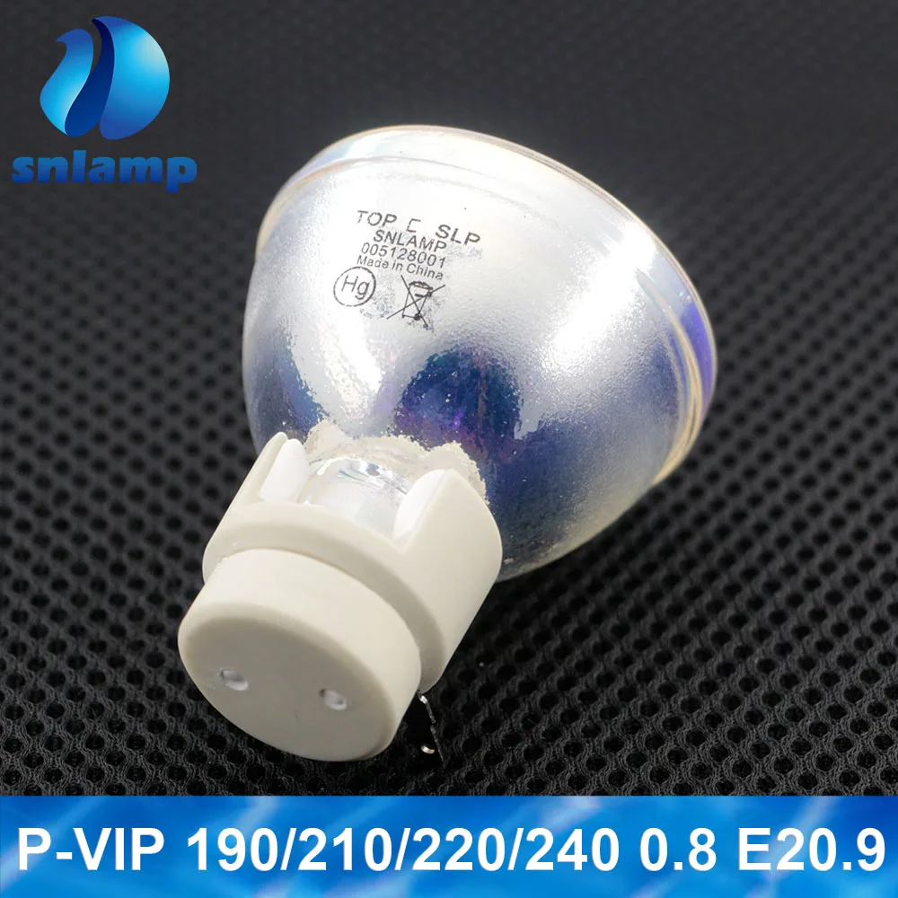 Конкурентная прожекторная лампа P-VIP 190/0. 8 E20.9 P-VIP 210/0. 8 E20.9 P-VIP 220/0. 8 E20.9 P-VIP 240/0. 8 E20.9n для Osram