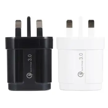 

Quick Charge QC 3.0 USB Charger Universal Mobile Phone Charger Wall Fast Charging Adapter for Apple Tablet